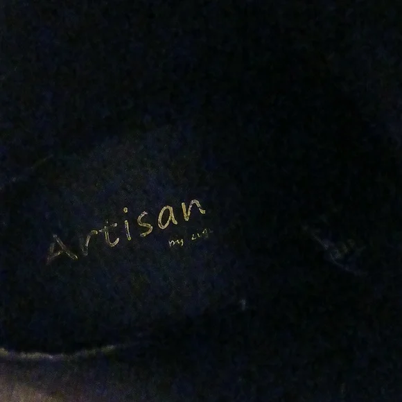 Women's Tan Lace-Up Ankle Boots Leather 8 Artisan Yessica - Picture 7 of 9